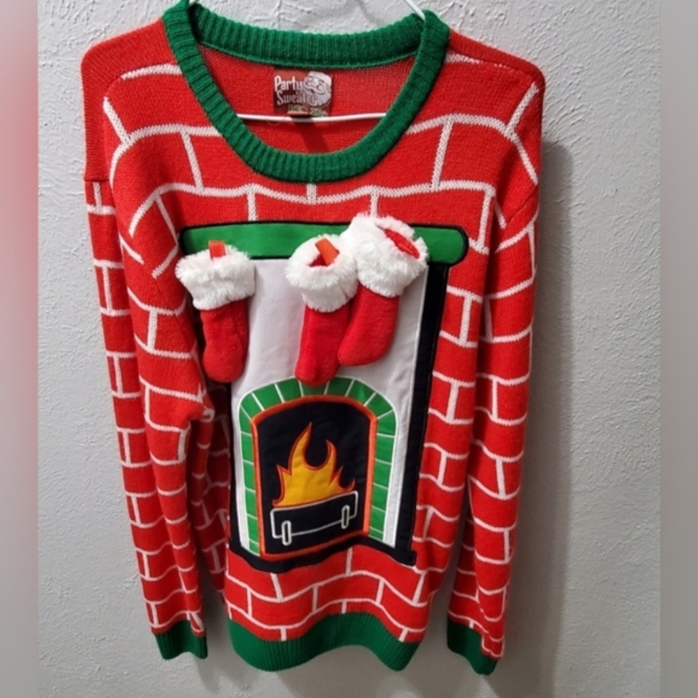 Christmas Sweater. Holiday Cozy. Party Sweater.